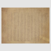 Muziek en Rozen Series Design 10 Tissuepapier (Voorkant)