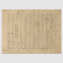 Muziek en Rozen Series Design 11 Tissuepapier