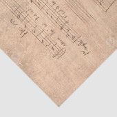 Muziek en Rozen Series Design 14 Tissuepapier (Detail)