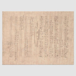 Muziek en Rozen Series Design 14 Tissuepapier