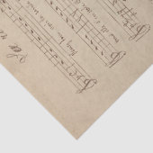 Muziek en Rozen Series Design 2 Tissuepapier (Detail)