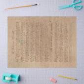 Muziek en Rozen Series Design 3 Tissuepapier (Craft)