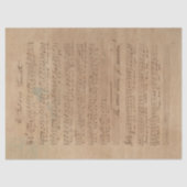 Muziek en Rozen Series Design 3 Tissuepapier (Voorkant)