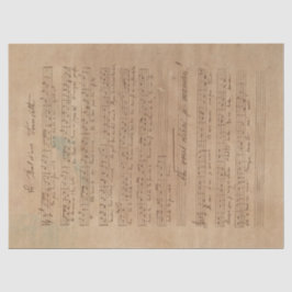 Muziek en Rozen Series Design 3 Tissuepapier