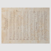 Muziek en Rozen Series Design 6 Tissuepapier (Voorkant)