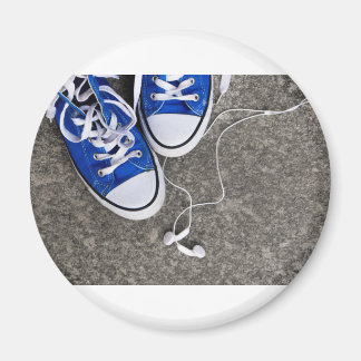Muziek en sneakers magneet
