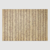 Muziek en Song Tissuepapier (Voorkant)