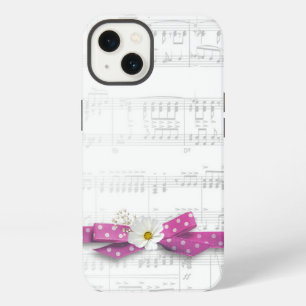 Muziek en stippenlint iPhone 13 hoesje