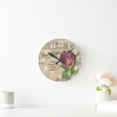 Muziek en Tulip Ronde Klok (Huis)