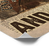 Muziek en wijn die ze heeft gekregen... poster (Hoek)