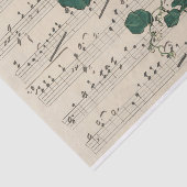  muziek en wijnstokken tissuepapier (Detail)