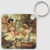 Muziek Engels door Hans Zatzka, Victoriaanse Fijne Sleutelhanger (Achterkant)