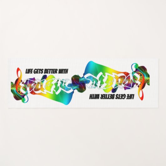  muziek entertainment yogamat (Voorkant (horizontaal))