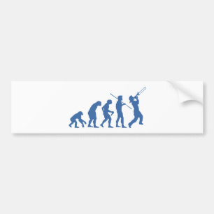 Muziek Evolutie Bumpersticker