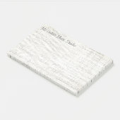 Muziek Extra Grote Post-it Notities Post-it® Notes (Schuin)