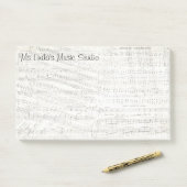 Muziek Extra Grote Post-it Notities Post-it® Notes (Op bureau)