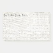 Muziek Extra Grote Post-it Notities Post-it® Notes (Voorkant)