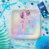 Muziek fan in mijn verjaardagstijdperk Verjaardags Papieren Bordje (Feest)