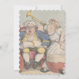 Muziek - Flat Invitation formaat: 12,7 cm x 17,8 c Save The Date