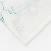 Muziek Fleece Deken (Hoek)