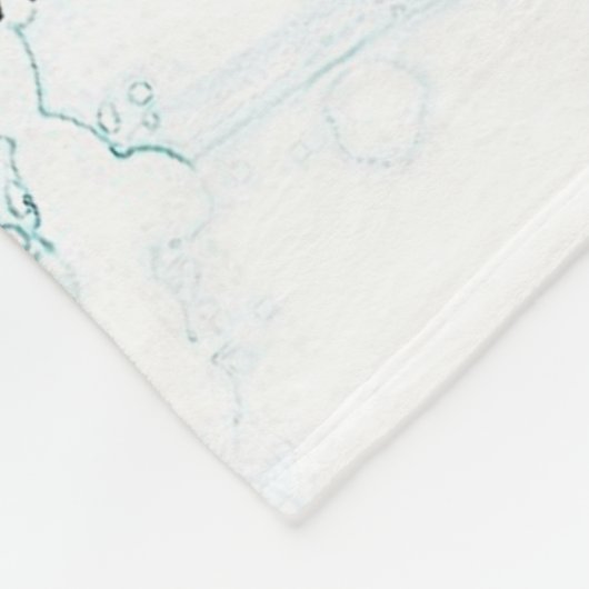 Muziek Fleece Deken (Hoek)