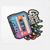 Muziek Fleece Deken (Voorkant (Horizontaal))