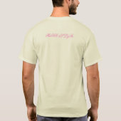 muziek, Fli T-shirt (Achterkant)