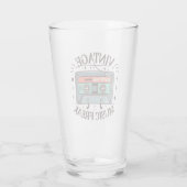 muziek freak glas (Achterkant)