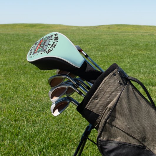  muziek freak golfheadcover (Insitu)
