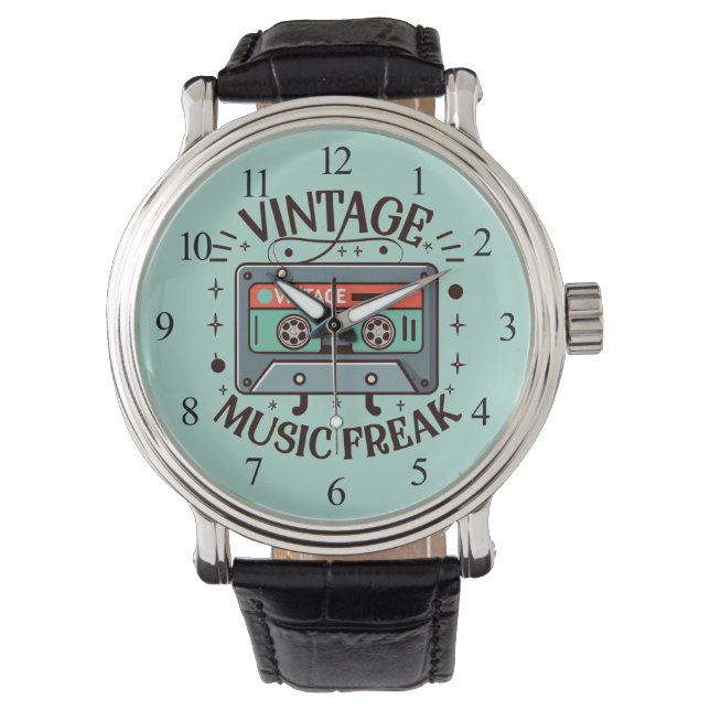  muziek freak horloge (Voorkant)