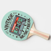  muziek freak tafeltennisbatje (Zijkant)