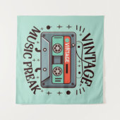  muziek freak wandkleed (Voorkant (horizontaal))