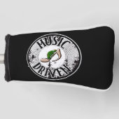 Muziek gedreven  golfheadcover (Voorkant)