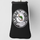 Muziek gedreven  golfheadcover (Draai 90)