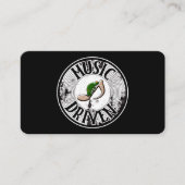 Muziek gedreven visitekaartje (Voorkant)