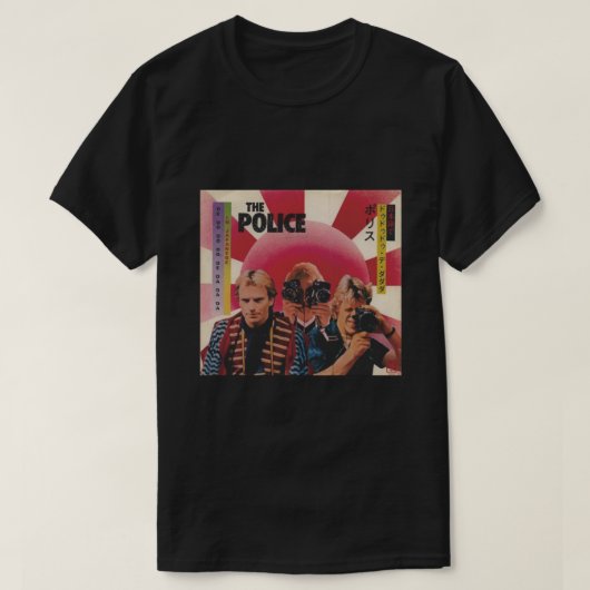 Muziek geeft de politie de band t-shirt (Design voorkant)