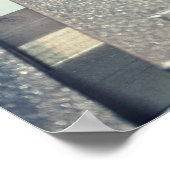 Muziek geeft een roos poster (Hoek)