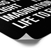 Muziek geeft een sol aan het universum poster (Hoek)