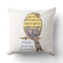Muziek geeft mijn ziel vleugels Inspirerende quote