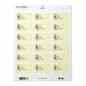 Muziek geeft mijn zielenvleugels met Bird Etiket (Full Sheet)