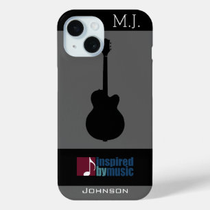Muziek geïnspireerd / gitaar iPhone 15 case