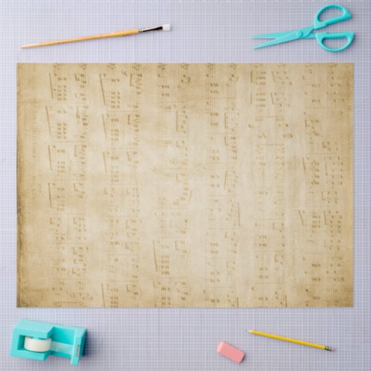  muziek geïnspireerd Tissue Paper Tissuepapier (Craft)