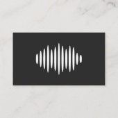 Muziek- & geluidstechnicus Visitekaartje (Achterkant)