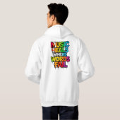 Muziek Geneest Hoodie (Achterkant volledig)