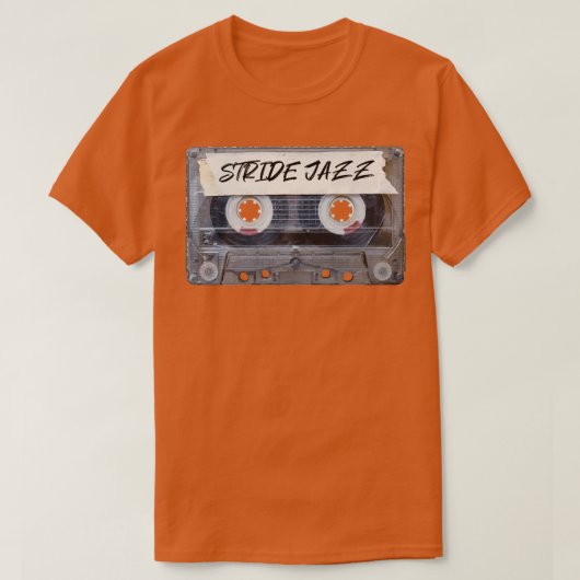 Muziek Genre Cassette Old School Stride Ja T-shirt (Design voorkant)