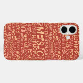 Muziek Genres Word Collage hoesjes (Achterkant (horizontaal))
