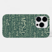 Muziek Genres Word Collage hoesjes (Achterkant (horizontaal))