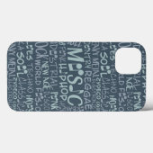 Muziek Genres Word Collage hoesjes (Achterkant (horizontaal))