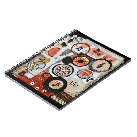 Muziek Gepersonaliseerd Notitieboek (Linkerzijde)