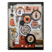 Muziek Gepersonaliseerd Notitieboek (Voorkant)